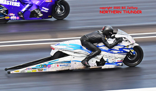 (near lane) Jerry Savoie vs (far lane) Scotty Pollachek
